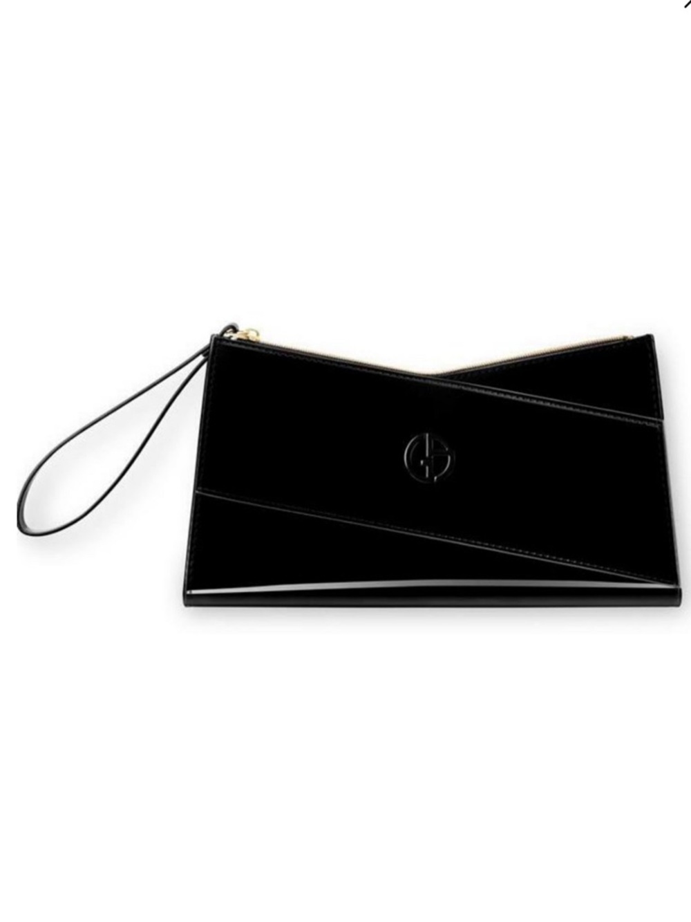 Giorgio Armani Black Evening Pouch